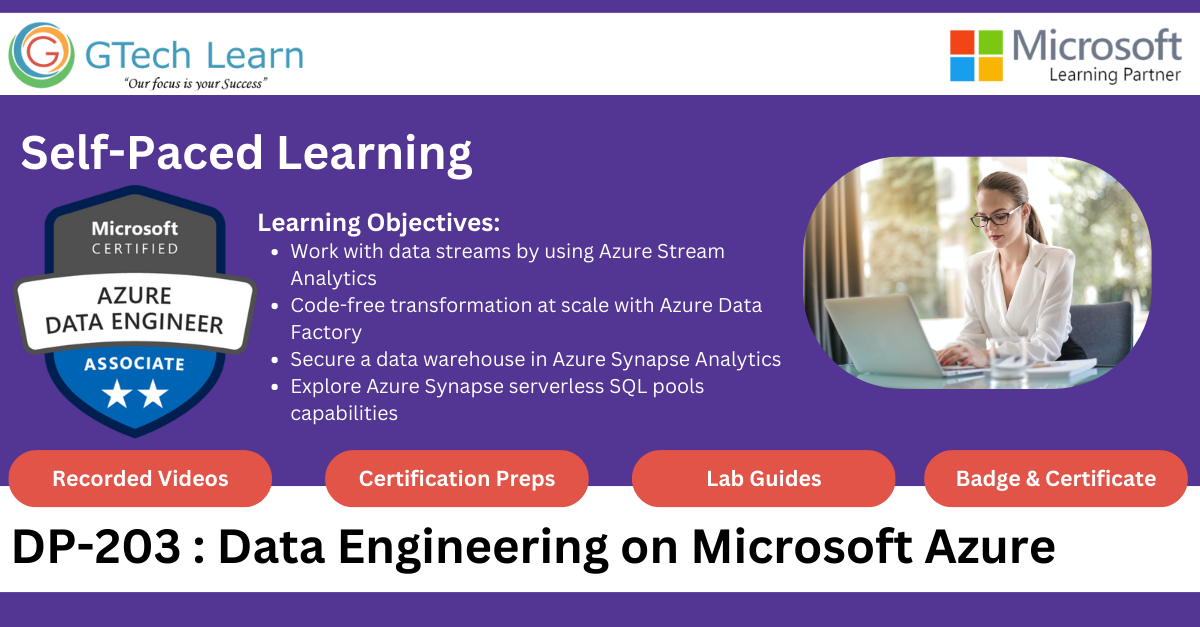 DP-203-SP : Self-Paced : Data Engineering on Microsoft Azure