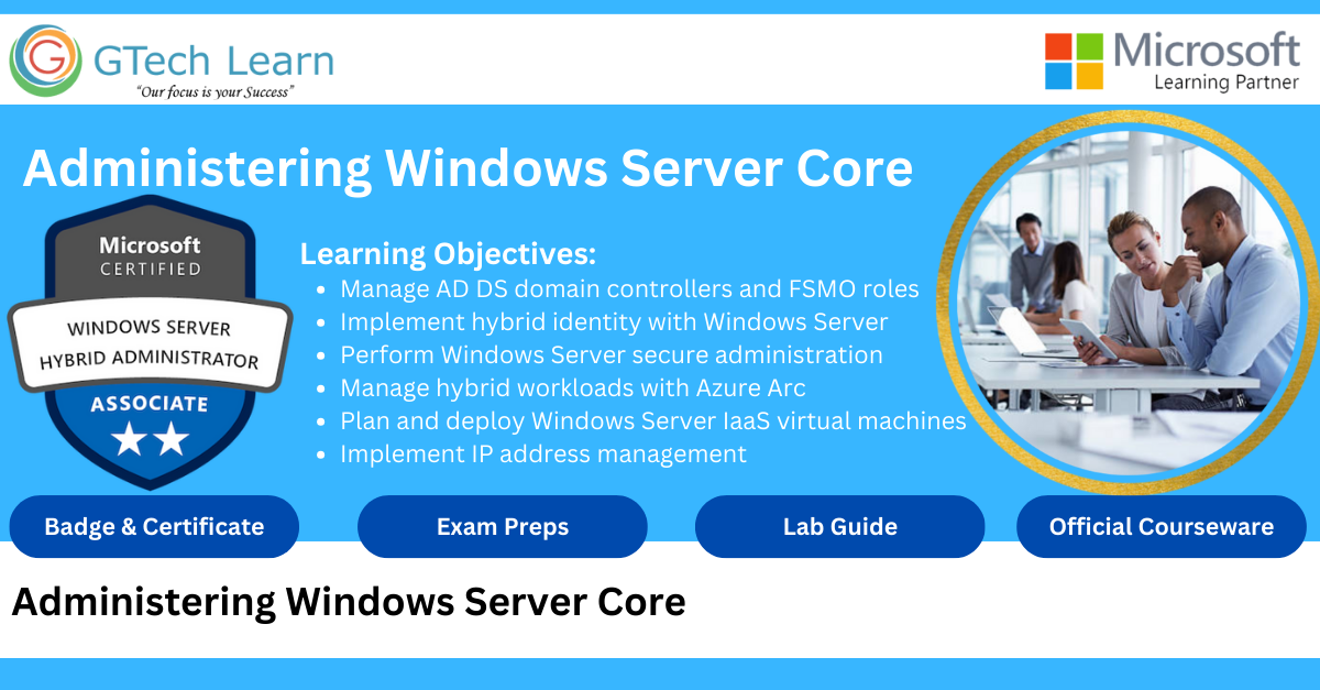 AZ-800 : Administering Windows Server Hybrid Core Infrastructure