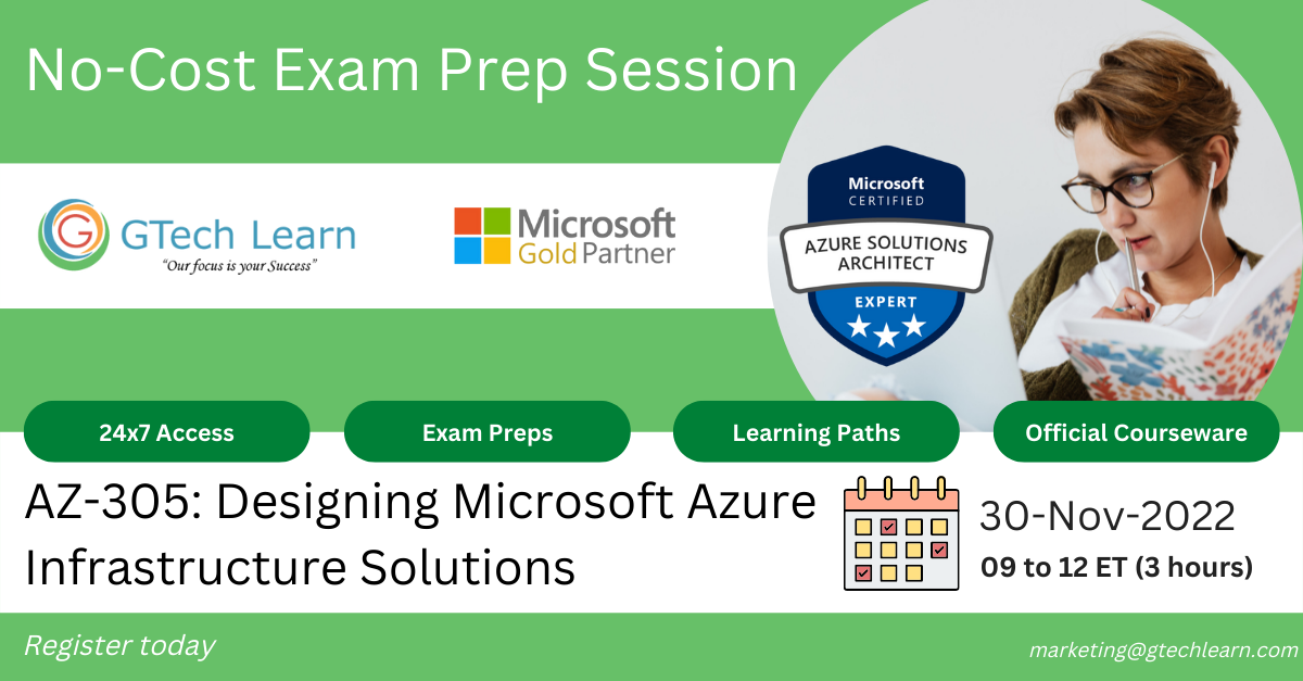 Exam Prep AZ-305: Designing Microsoft Azure Infrastructure Solutions